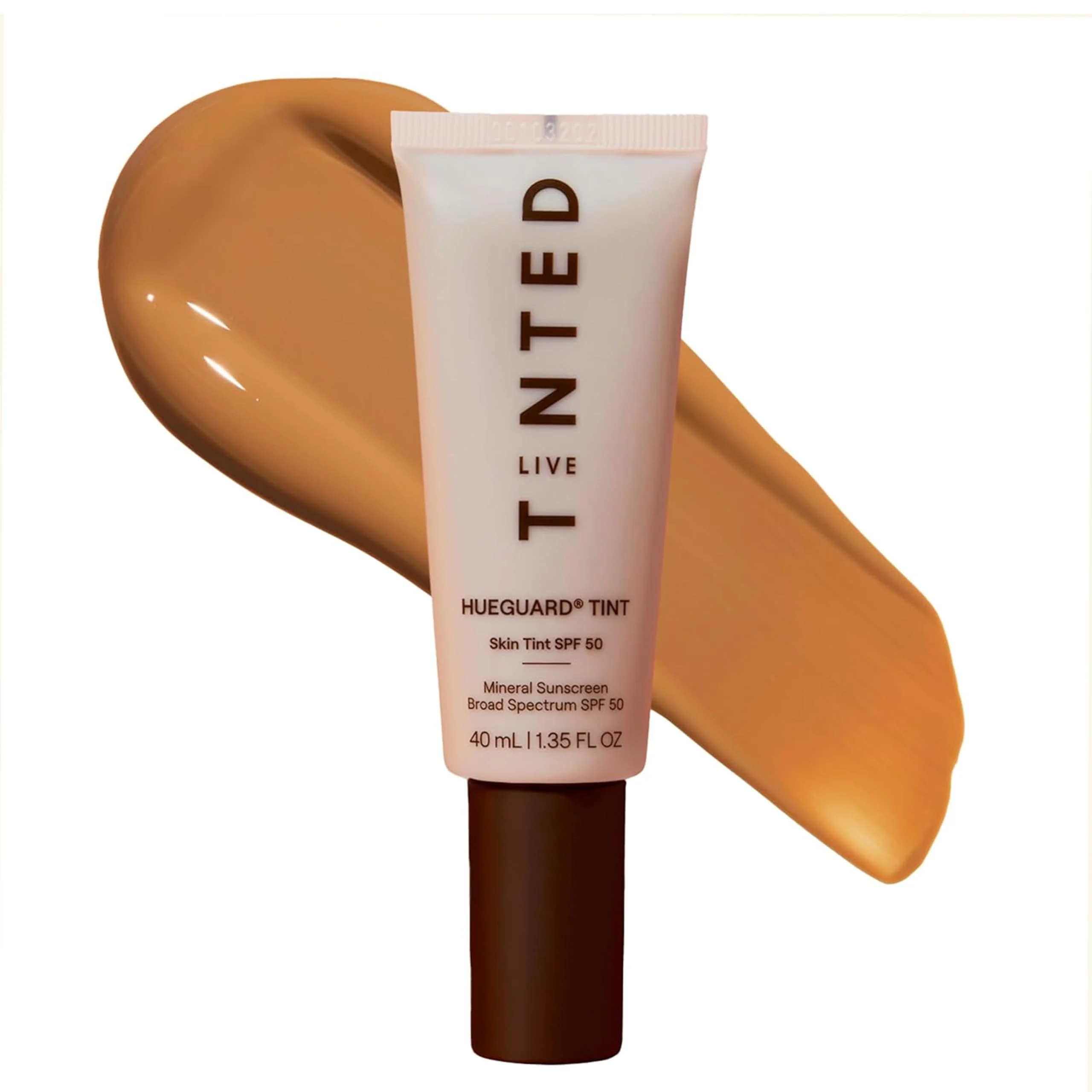 Top-Quality Live Tinted Hueguard Tinted Sunscreen SPF 50 - Mineral Sunscreen for Face Skin Tint with Buildable Coverage Dewy Glow Finish Hydrating Vegan Pure