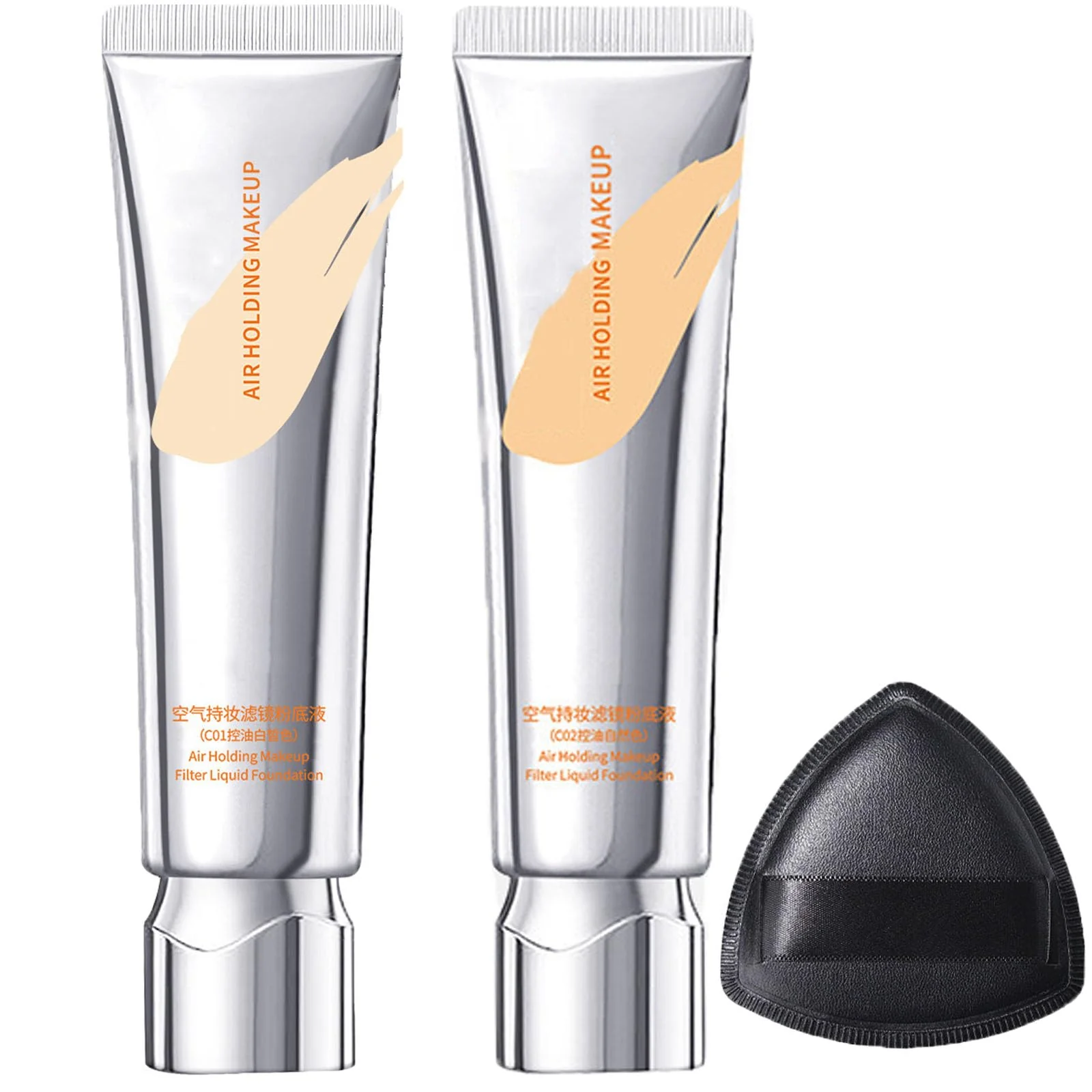 Refined Long Lasting Full Coverage Liquid Foundation Air Holding Makeup Filter Liquid Foundation Instant Face Tightener No-Filter Primer Sweatproof Next-Generation