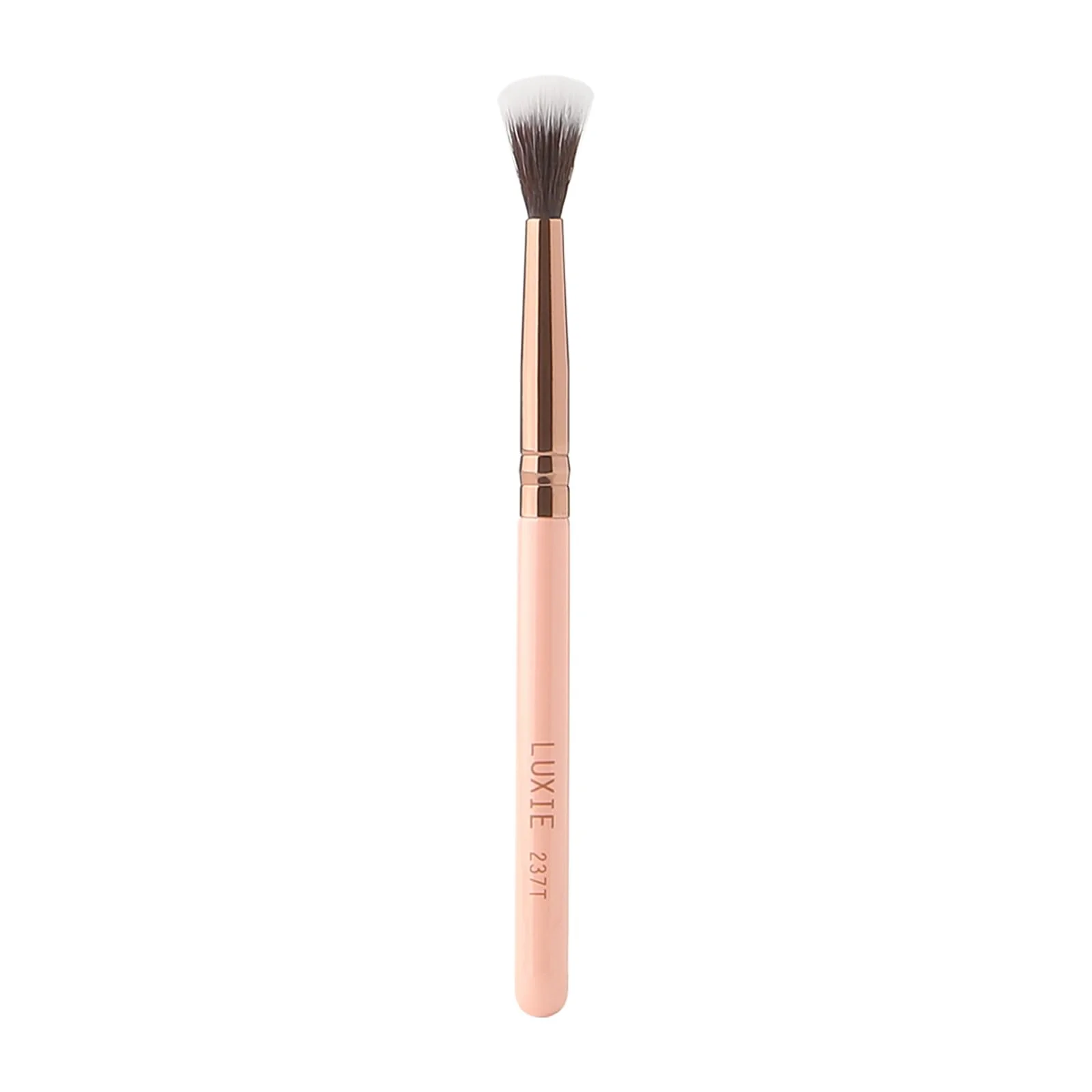 Fine Crafted Luxie Rose Gold Blending Brush 237 - Eyeshadow Brush for Applying Transition Colors - Blend Harsh Lines for Eyeshadow Looks - 1 pc Premium Material