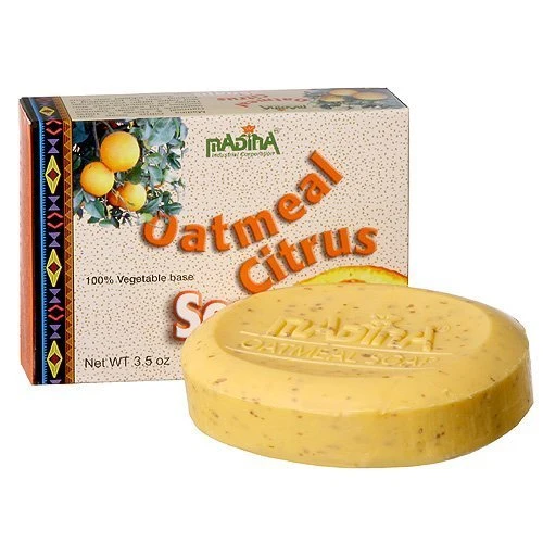 Modern Madina Oatmeal Citrus Soap 3.5 Oz Verified