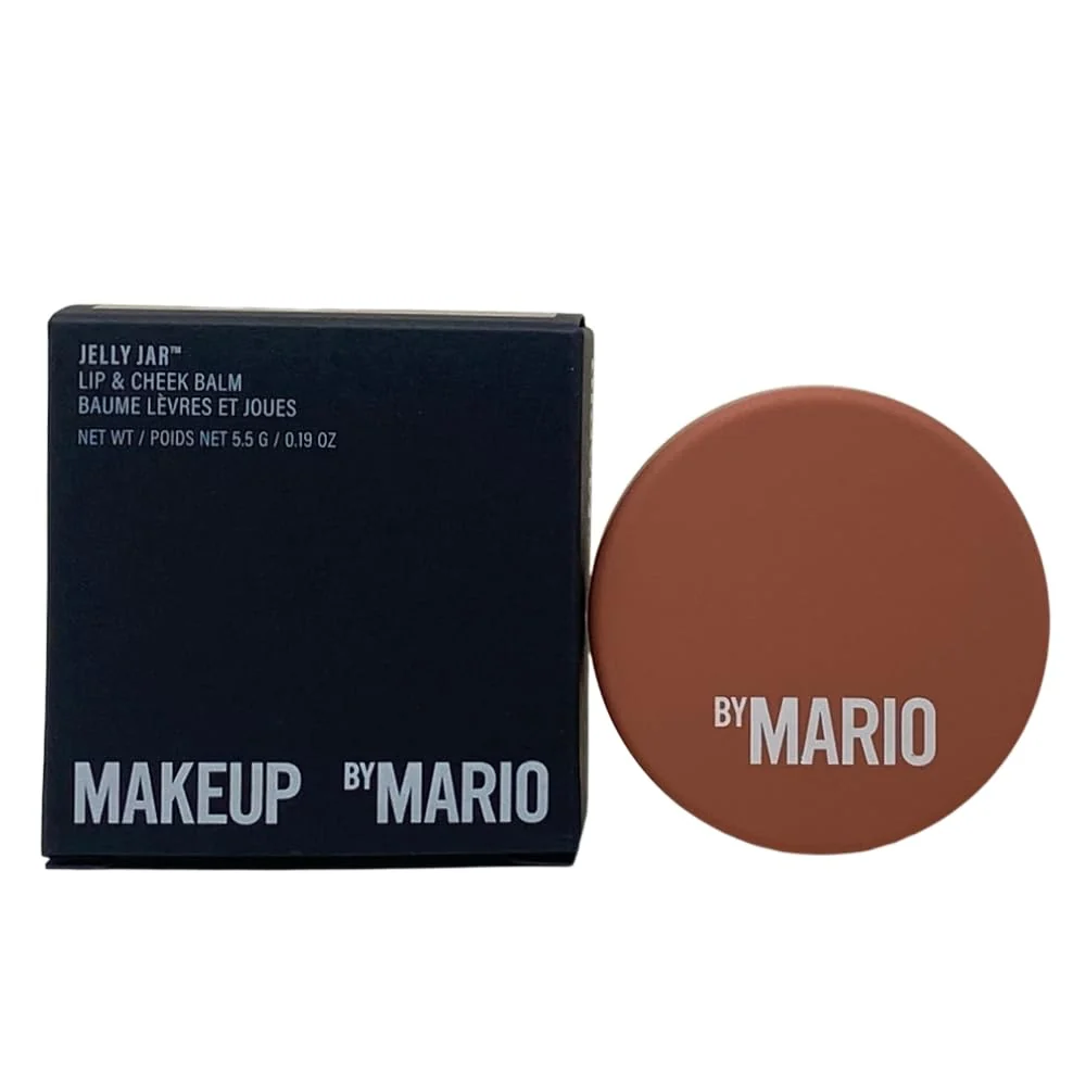 Artisan Makeup By Mario Jelly Jar Lip Cheek Balm - Pink Chai- Warm Pink Beige 5.5 g 0.19 oz Stylish