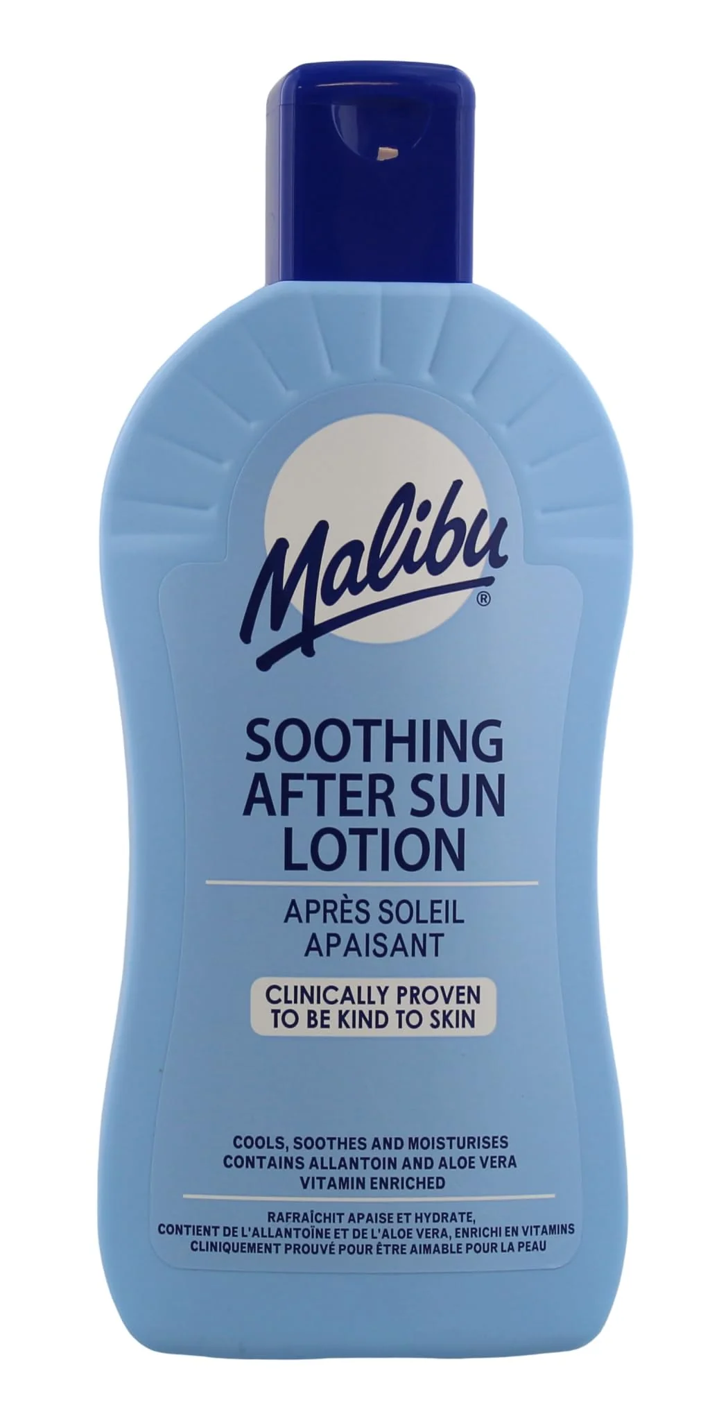 Trusted Malibu After Sun Lotion 13.5 fl oz - Cooling Aloe Vera Vitamin E Moisturizer for Sunburn Relief Hydrating Post Sun Care for Face Body Environmentally Friendly