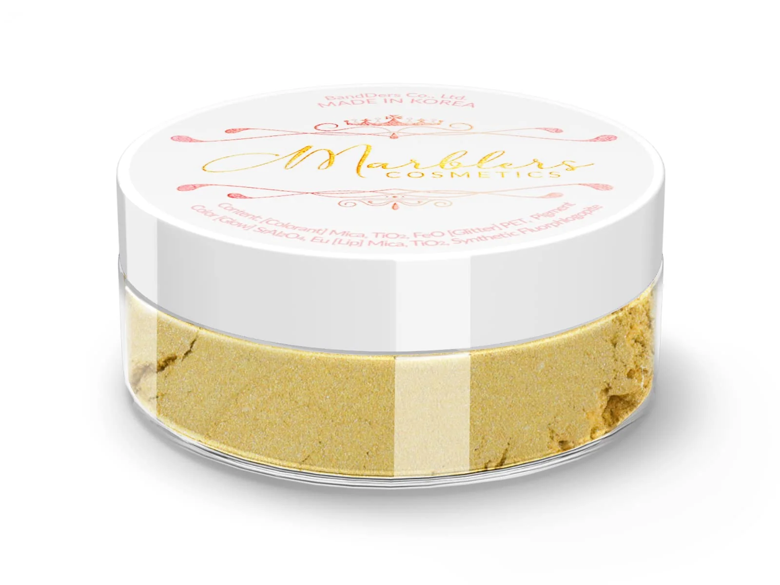 Trusted MARBLERS Fine Natural Mica Powder Eggshell Yellow 0.11oz 3g Highly Pigmented Non-Toxic Vegan Cruelty- Eyeshadow Body Butter Nail Convenient