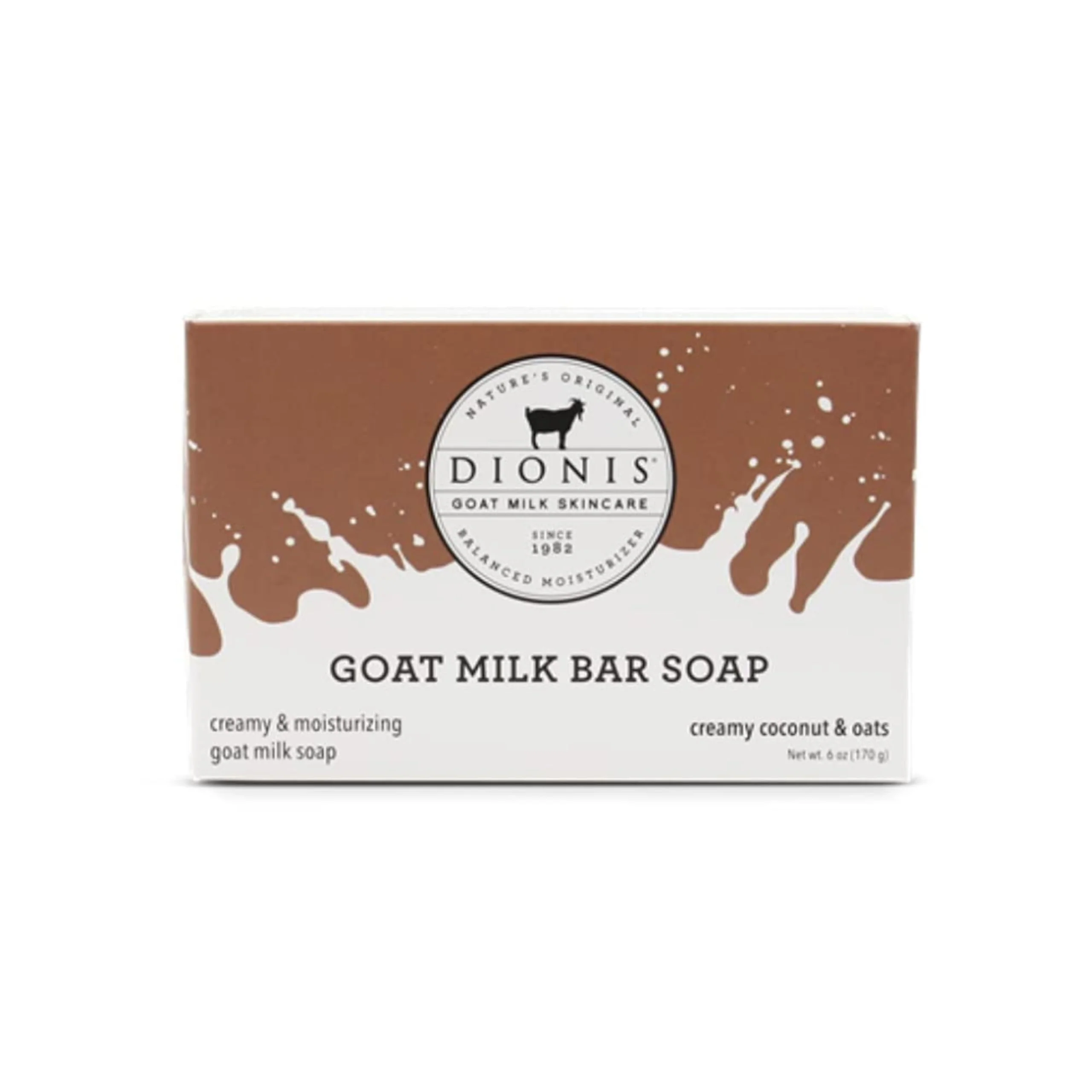 Flexible Dionis Goat Milk Skincare 6oz Creamy Coconut Oats Scented Hand Body Bar Soap - Moisturize Restore For All Skin Types Non Greasy No Residue Natural