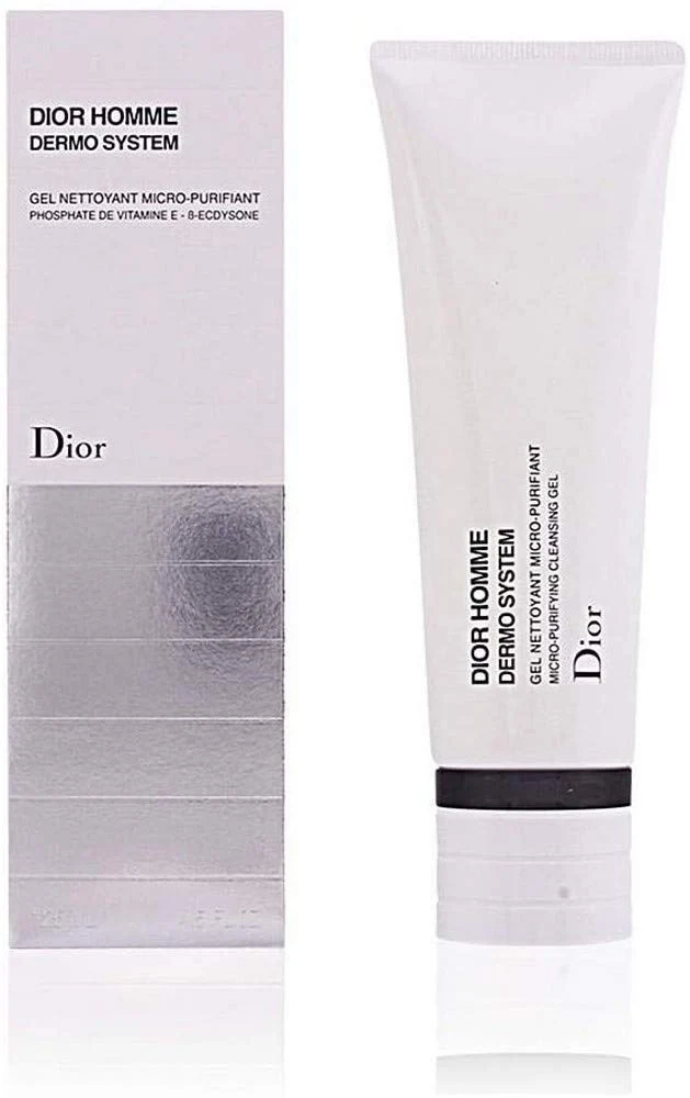 Luxury Dior Homme Dermo System Micro-Purifying Cleansing Gel 4.5 Ounce Excellent