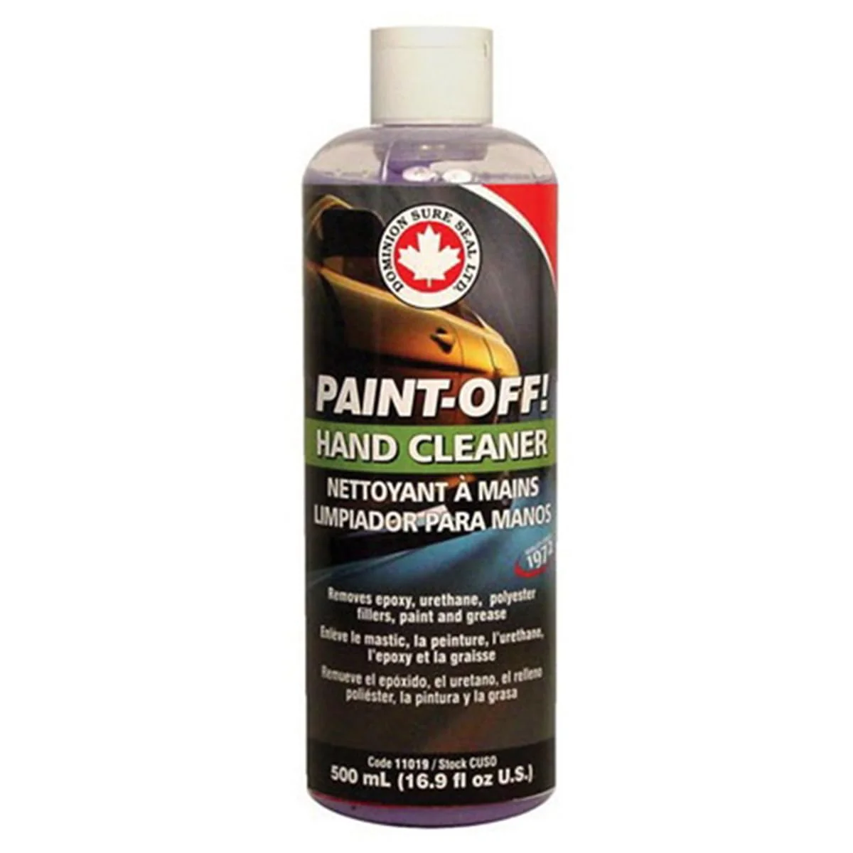 Authentic Dominion Sure Seal Paint Off Hand Cleaner - Fast-Acting Hand Soap and Paint Brush Cleaner Hygienic Cleansing Lotion for Effective Removal of Paint Dependable