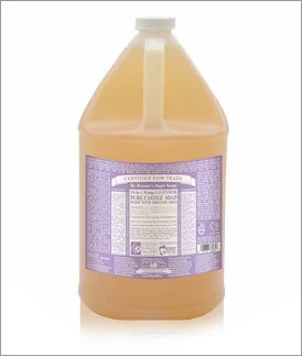 Dependable Dr. Bronner's Organic Pure Castile Liquid Soap Peppermint - 128 fl oz Durable