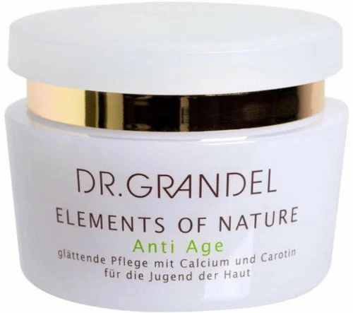 Convenient Dr Grandel Elements of Nature Anti Age 50 ml. Smoothing Care with calcium and carotene for the youth of the skin Fine Crafted