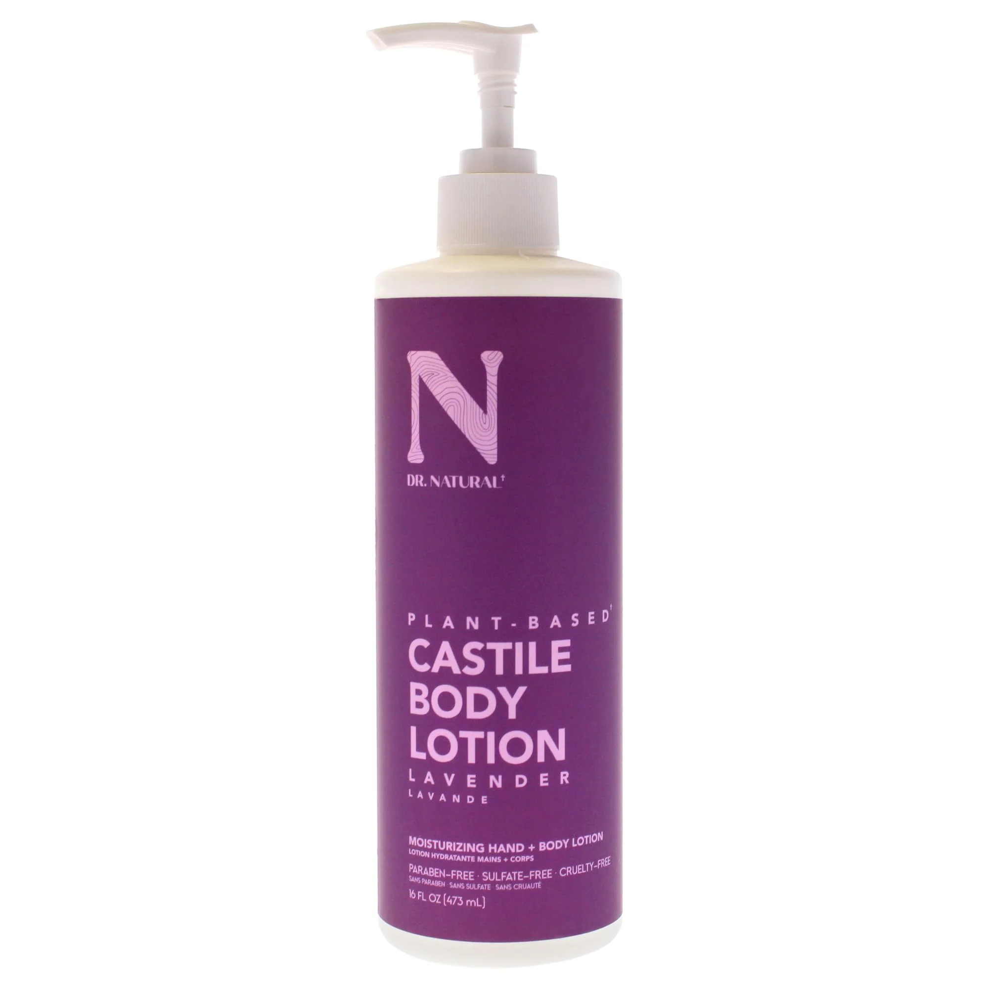 Smart Dr. Natural Castile Body Lotion - Deeply Moisturizing Body Butter with Shea Butter - Lotion for Women and Men - Cruelty - Lavender - 16 oz Reliable
