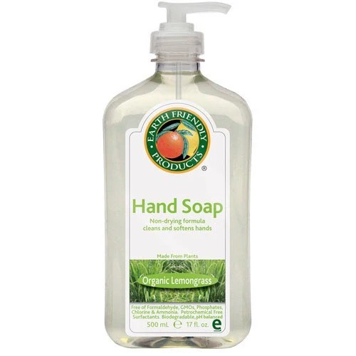 Consistent EARTH FRIENDLY SOAP HAND LIQ LEMONGRASS 17 OZ Comfortable