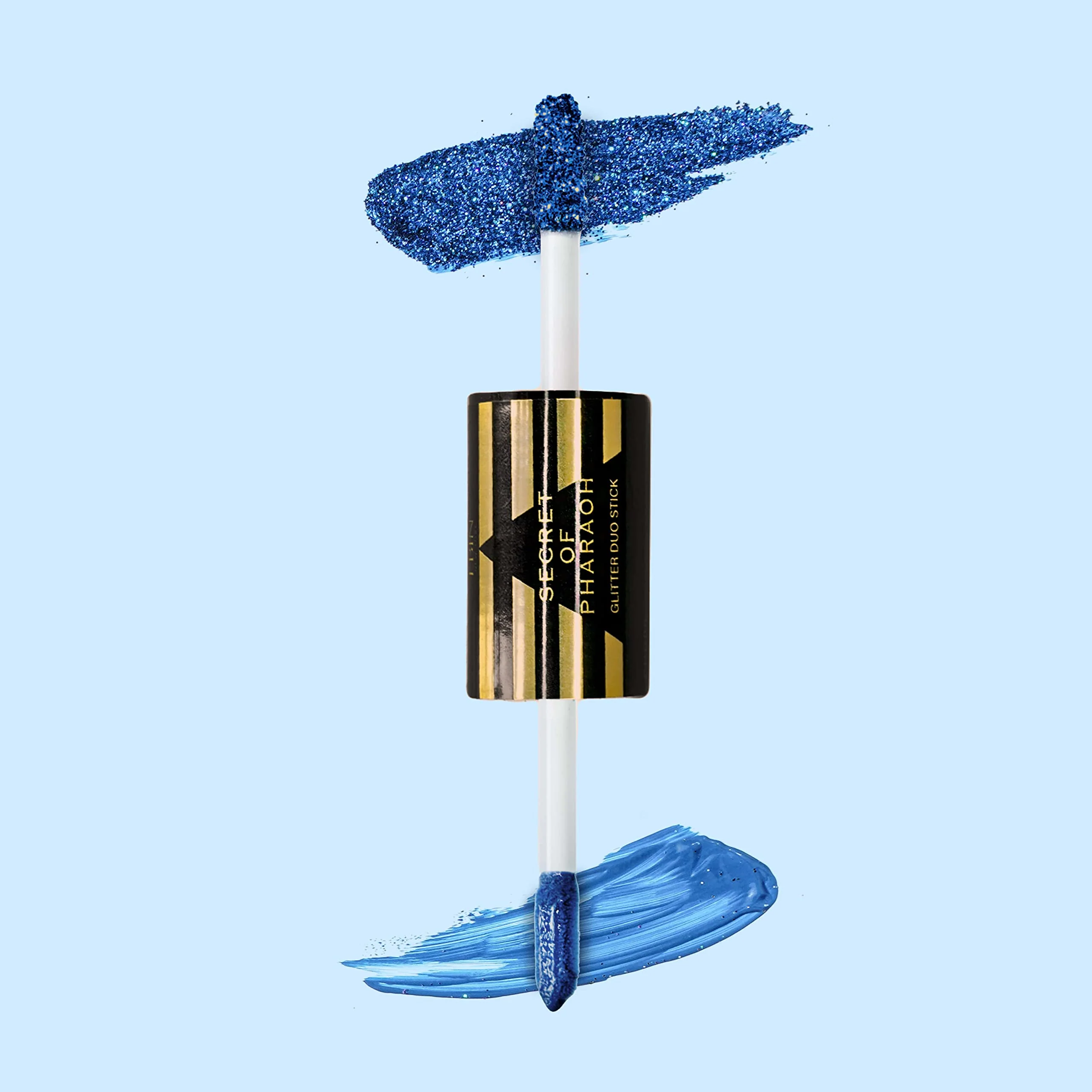 Secure EBIN NEW YORK Secret of Pharaoh Glitter Duo Stick Sea Goddess Dual-Ended Primer Glitter Face Makeup Stick Creamy Long-Lasting Shimmer Finish Smart