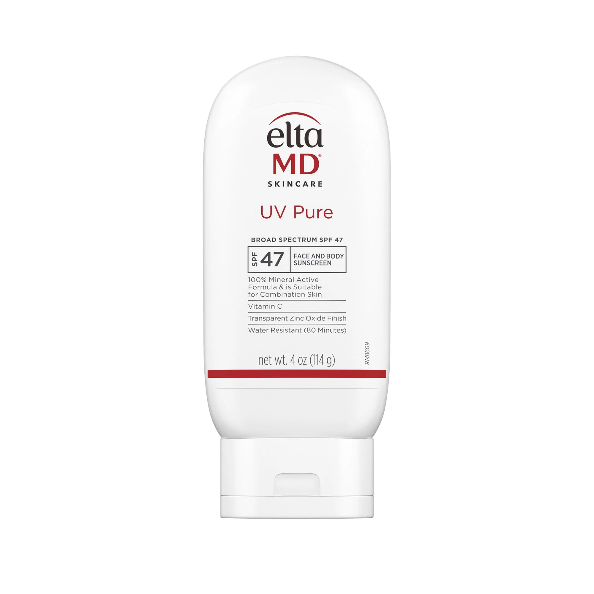 Functional EltaMD UV Pure Face and Body Sunscreen SPF 47 Mineral Sunscreen for Kids and Adults Water Resistant Up to 80 Minutes Oil Zinc Oxide Formula Classic