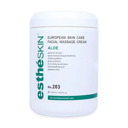 Superior estheSKIN Aloe Facial Massage Cream for European Skin Care 33.8 fl.oz. 1000 ml Advanced