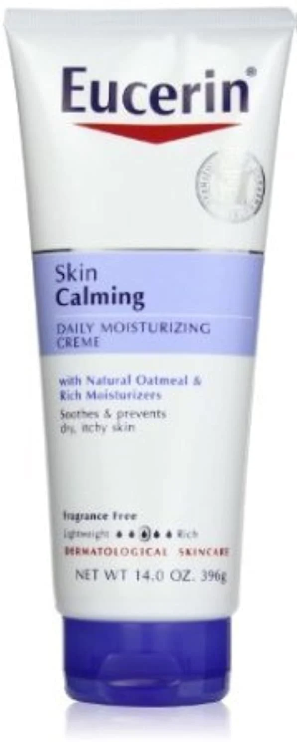 Refined Eucerin Skin Calming Daily Moisturizing Creme Tubes 14 Oz Pack of 1 Sophisticated