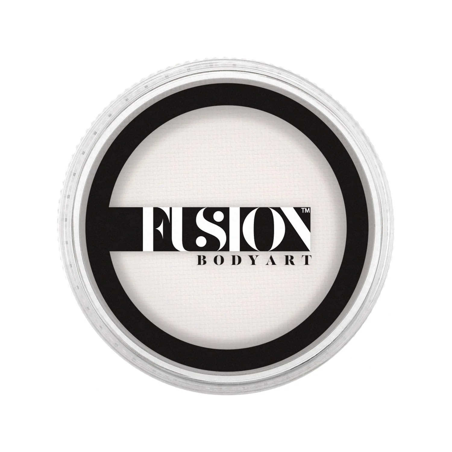 Relaxed Fusion Body Art Pro Face Paint Prime Paraffin White 32gm Professional Quality Water Activated Face and Body Paint Supplies Single Makeup Cake Minimalist