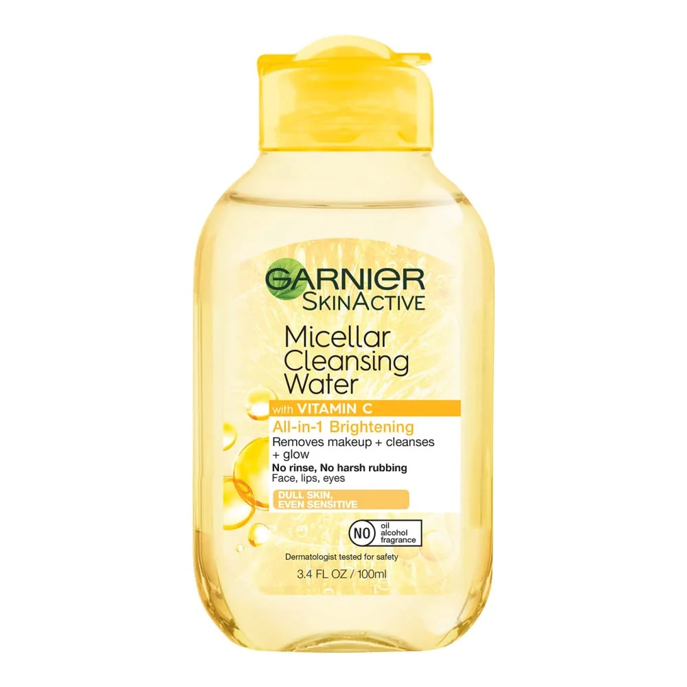 Versatile Garnier SkinActive Micellar Vitamin-C Cleansing Water 3.4 Fl Oz Trendy
