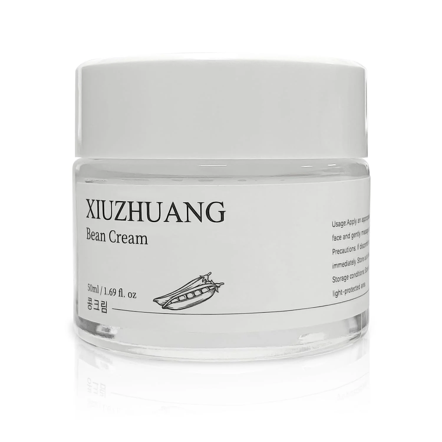High-End Gentle Non-irritating moisturizer soybean face cream for Women-Hydrates Moisturizes Skin for 24 Hours-Shrink Pores Tighten Skin-Nourishing Facial High-Quality