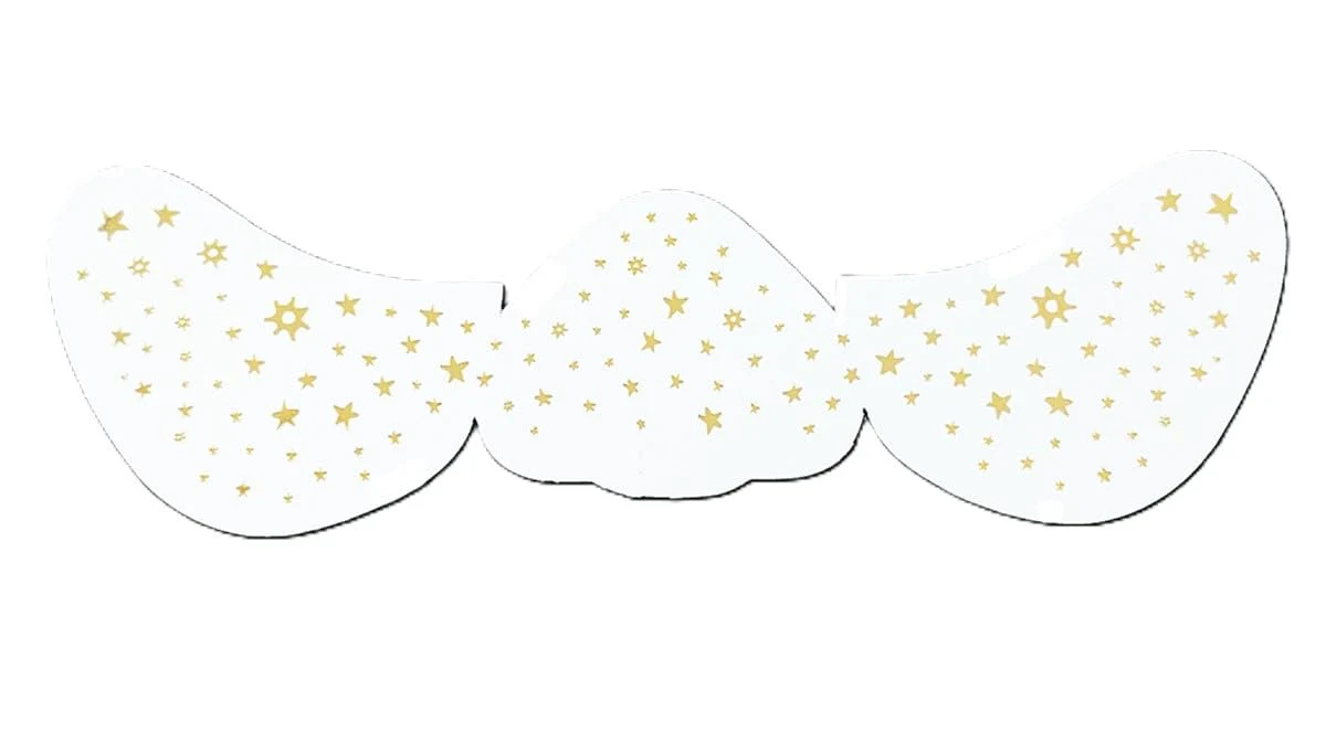 Soft Glitter Freckles Face Tattoo - Gold - Gold Glitter Freckles makeup- Glow Up Makeup Patches - Face Glitter Speckles Patches - Glitter Makeup Stylish