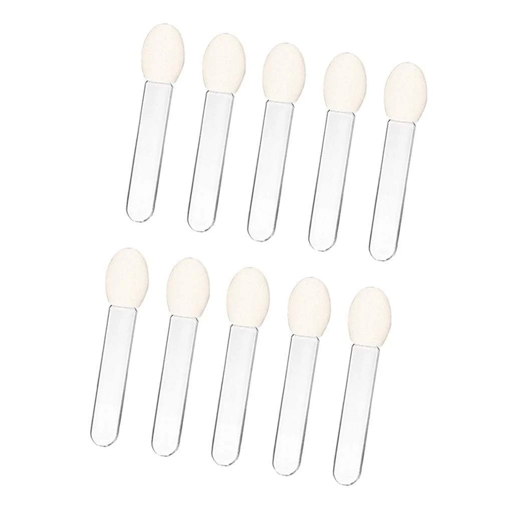 Optimized 10 Pcs Eyeshadow Applicator Eyeshadow Brush Makeup Tools Sponge ened Eyeshadow Brushes Proven