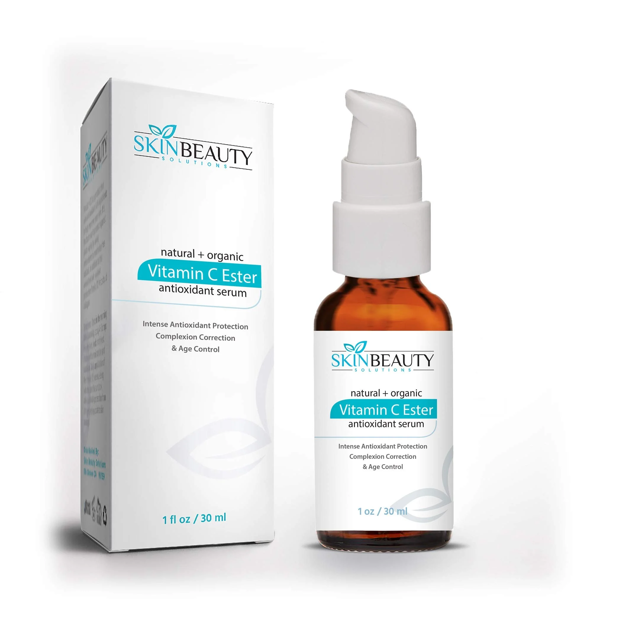 Soft 1oz Vitamin C Ester Ascorbyl Palmitate Serum- for Skin Lightening Wrinkles Acne Long-Lasting