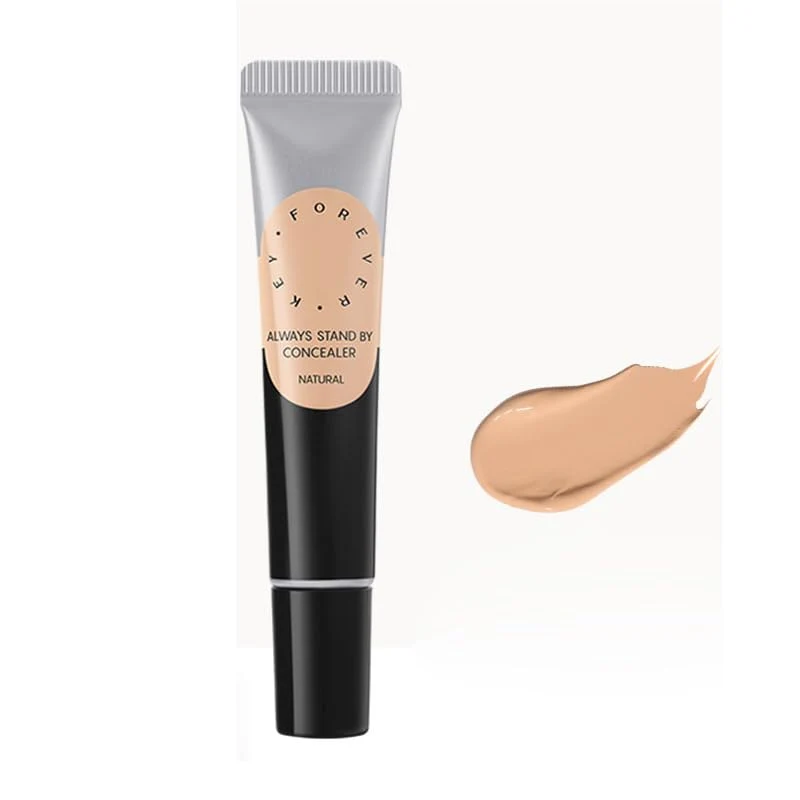 Convenient 1PC Stand by Concealer Multi Purpose Moisturizing Highlighter Concealer Cream to Create Makeup 10g 01 Clean