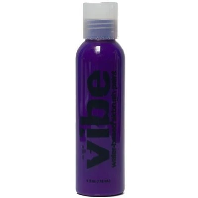 Breathable 4oz Purple Vibe Face Paint Water Based Airbrush Makeup User-Friendly