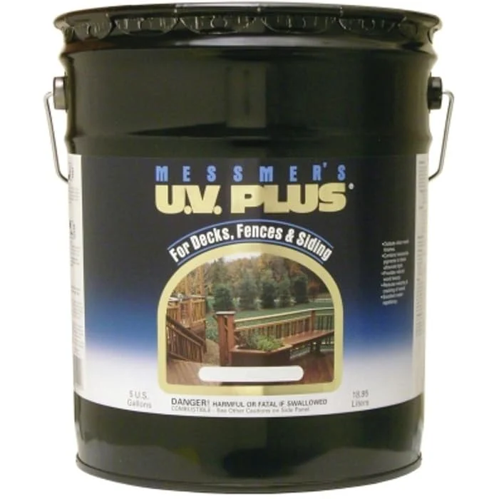 Original Design 5 Gal Messmer's CMS-612-5 Lakeside Brown U.V. Plus Oil Based Penetrating Wood Finish 250 VOC Trusted