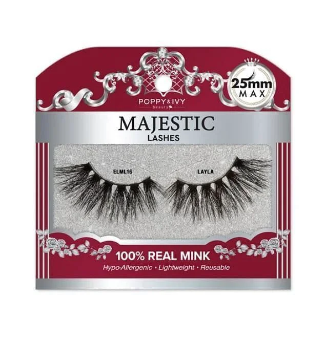 Consistent ABSOLUTE Poppy Ivy Majestic Mink Lashes Trusted