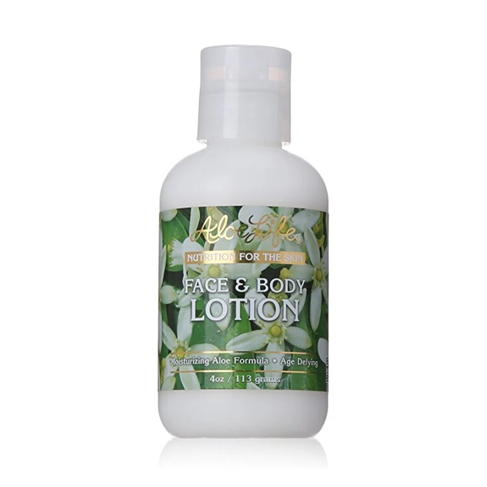 Casual Aloe Life - Face Body Lotion Concentrated Formula Hydrates Dry Skin Contains Antioxidants Minerals Herbal Extracts Pleasant Grapefruit First-Class
