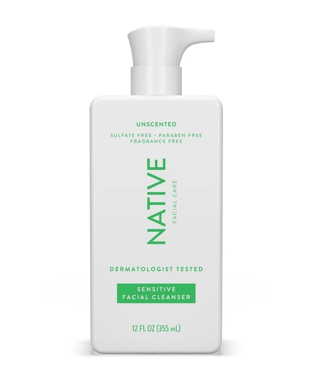 Secure Aloe Vitamin B3 Skin Care Sensitive Facial Cleanser Responsible
