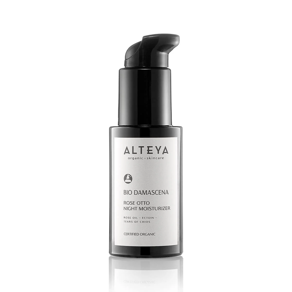 Optimized Alteya Organics Night Moisturizer Organic Skin Care 1.7 Fl Oz 50 mL Bio Damascena Award-Winning Face Cream With Organic Bulgarian Rose Oil Eco-Friendly