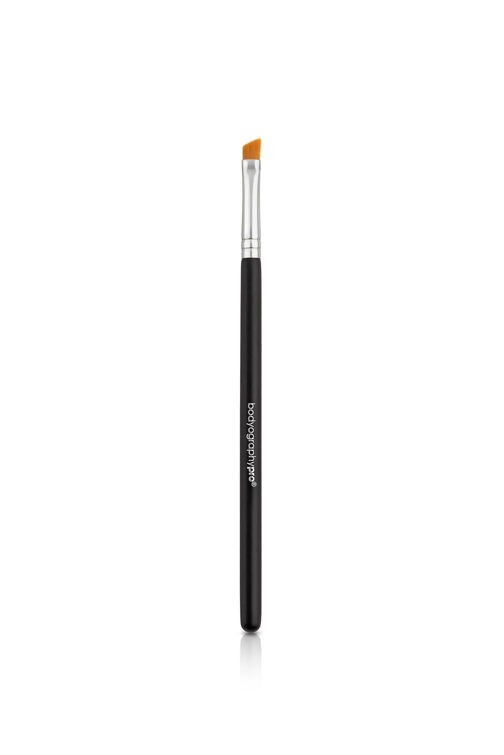 Flexible Angled Liner Brush Precision Eye Tool with Synthetic Taklon Bristles I for Gel Powder Liquid Eyeliner Vegan Cruelty- Fragrance- Practical