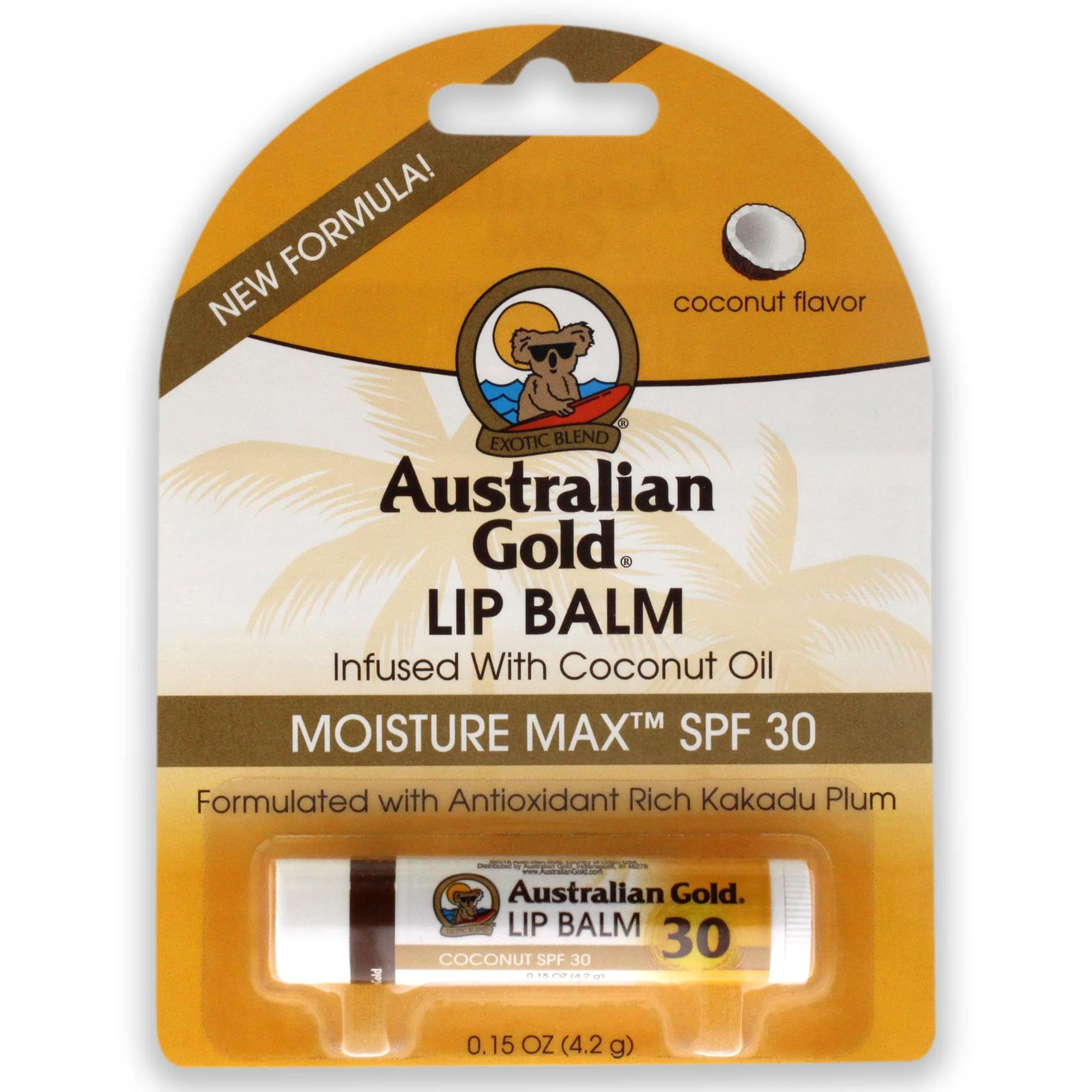 Consistent Australian Gold Spf30 Lip Balm 0.15 Oz 0.15 Ounces Fine Crafted