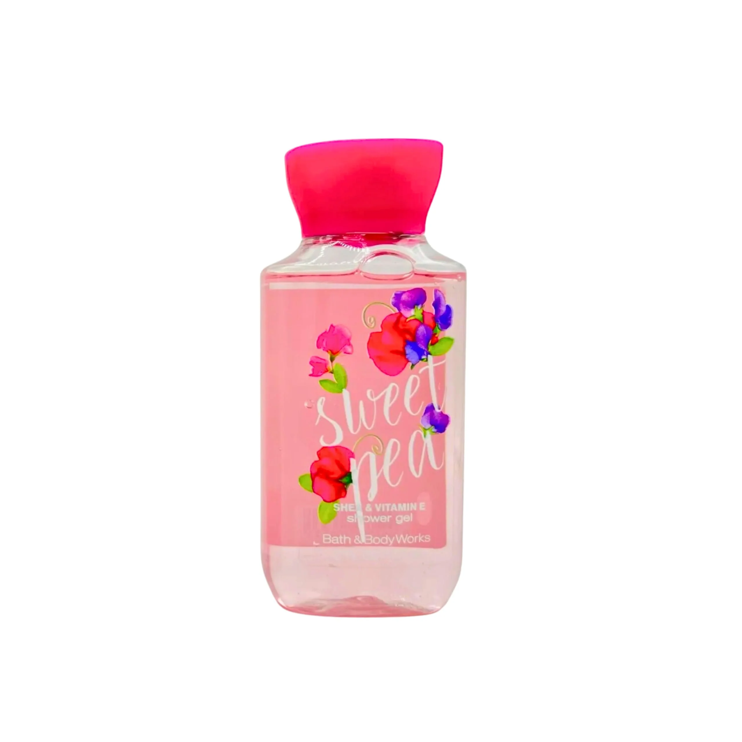 Authentic Bath Body Works Mini Travel Size Shower Gel 3oz Each Sweet Pea Reusable