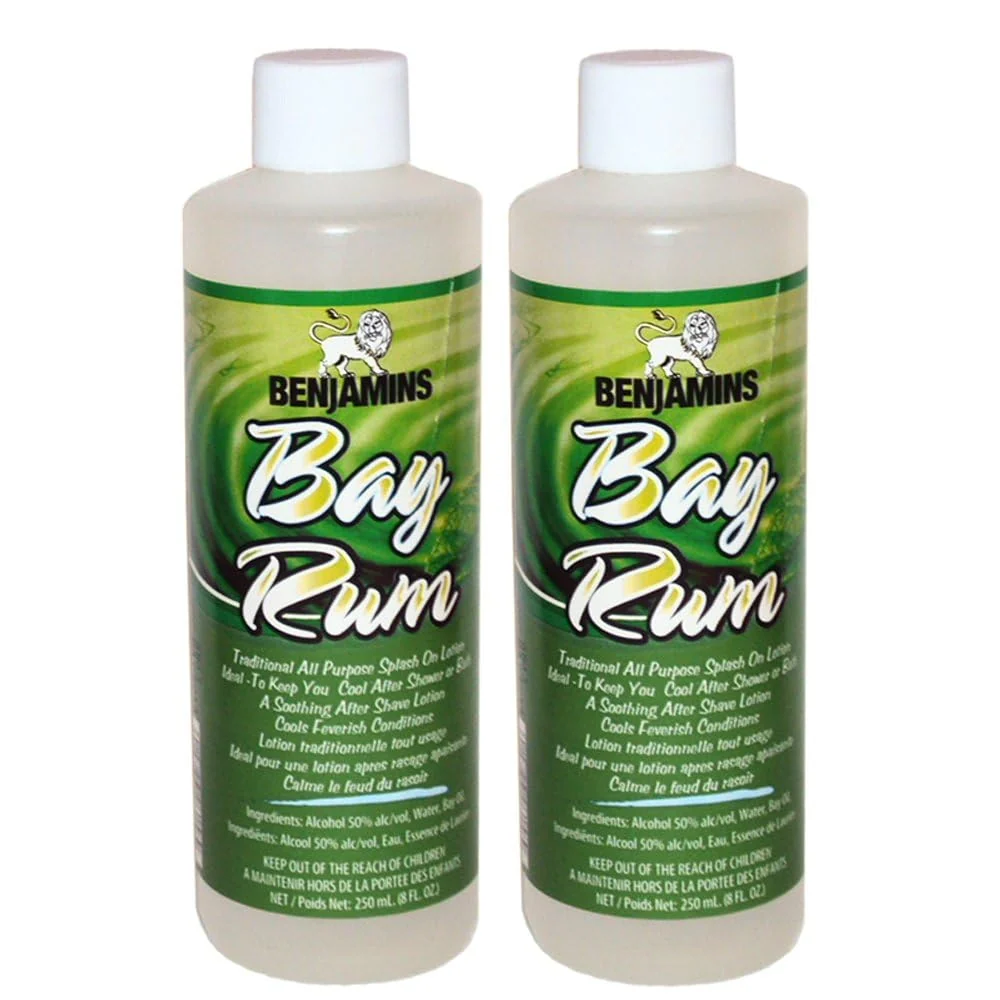 Healthy Benjamins Bay Rum 8oz Pack of 2 Fashionable