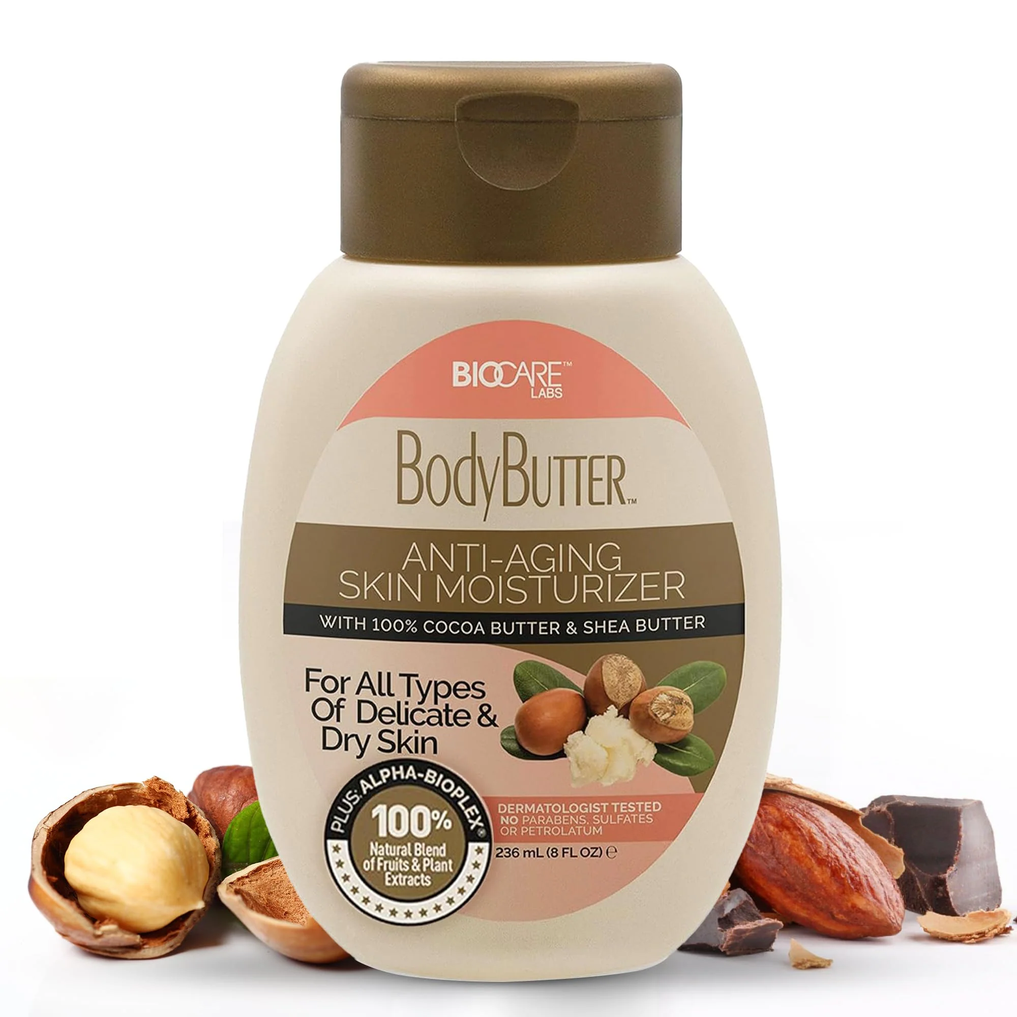 Safe Biocare Body Butter with Cocoa Butter Shea Butter 8 fl oz Superior