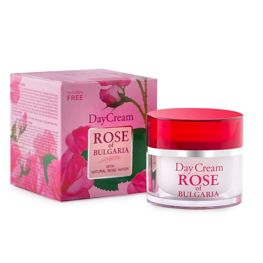 Premium Material Biofresh Rose of Bulgaria Day Cream with Natural Rose Water Fine