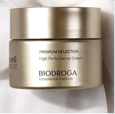 Contemporary Biodroga Premium Selection High Performance Cream 1.7 oz with 24 CARAT GOLD - 95.8 Natural - Luxury Class for Mature Skin - NO Fragance Colouring Relaxed