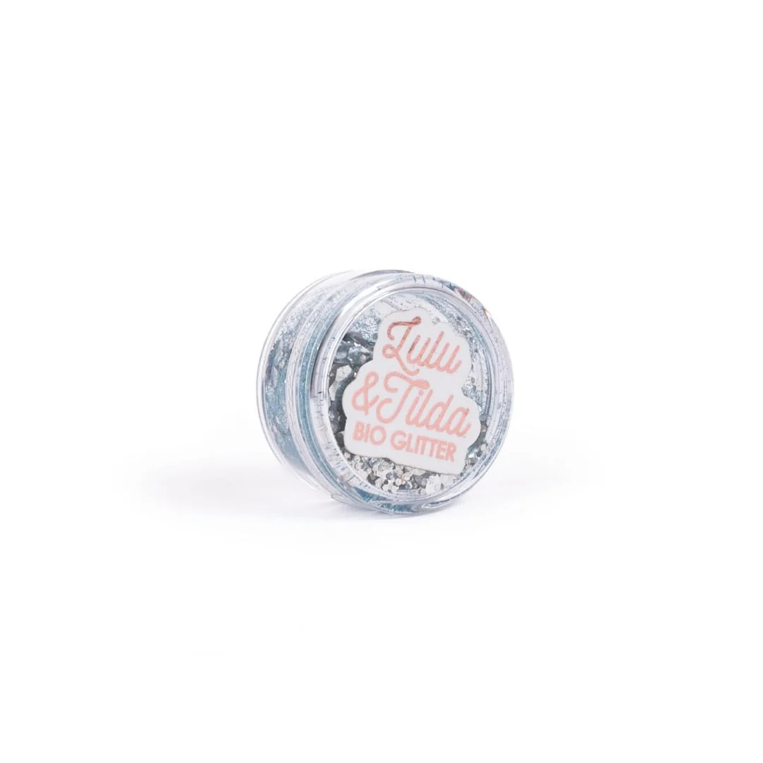 Relaxed Biodegradable Glitter 8 Colors Vegan for Hair and Body Safe for Children Makin' Waves Green