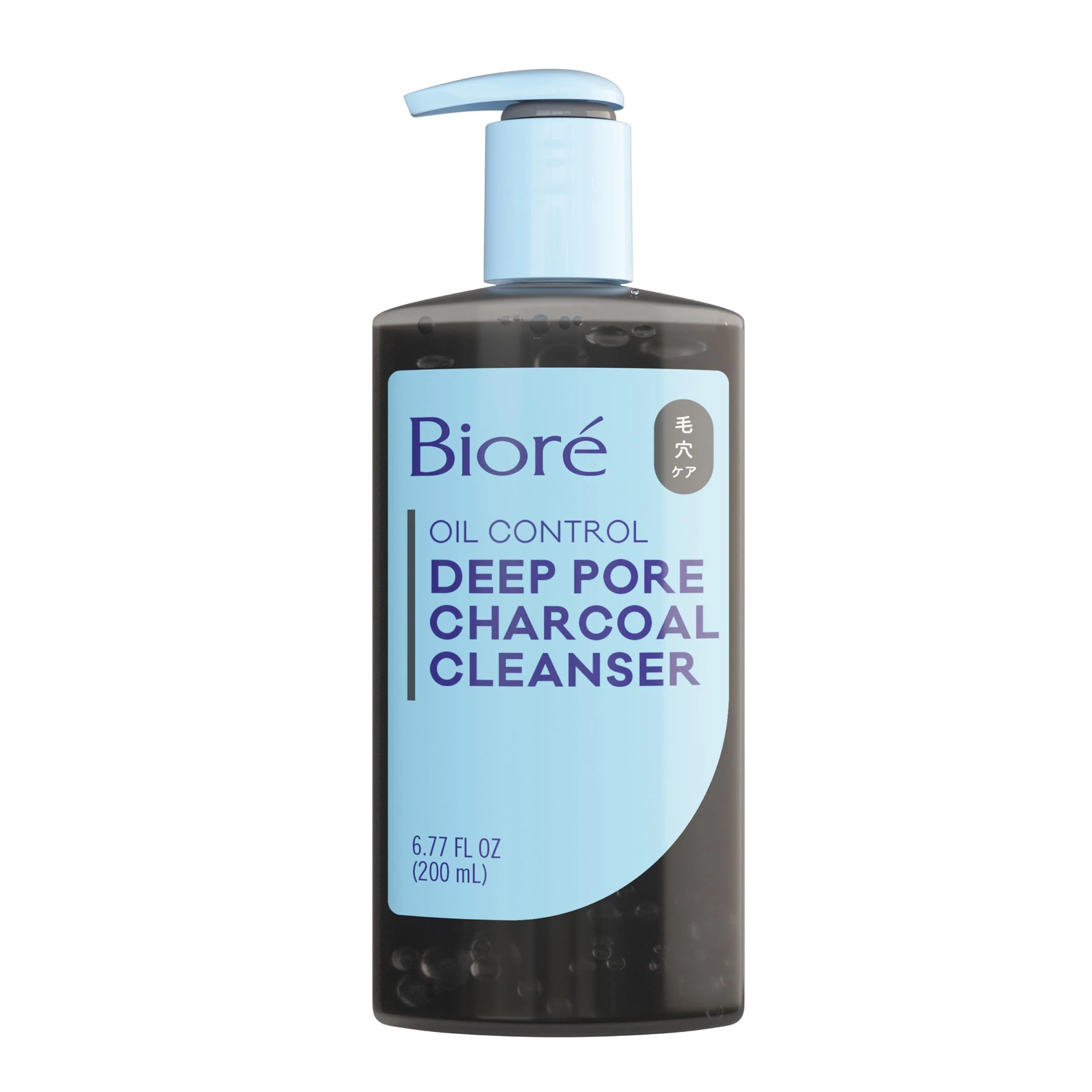Fashionable Biore Deep Pore Charcoal Face Wash Daily Facial Cleanser for Dirt Makeup Removal for Oily Skin 6.77 Oz Superior