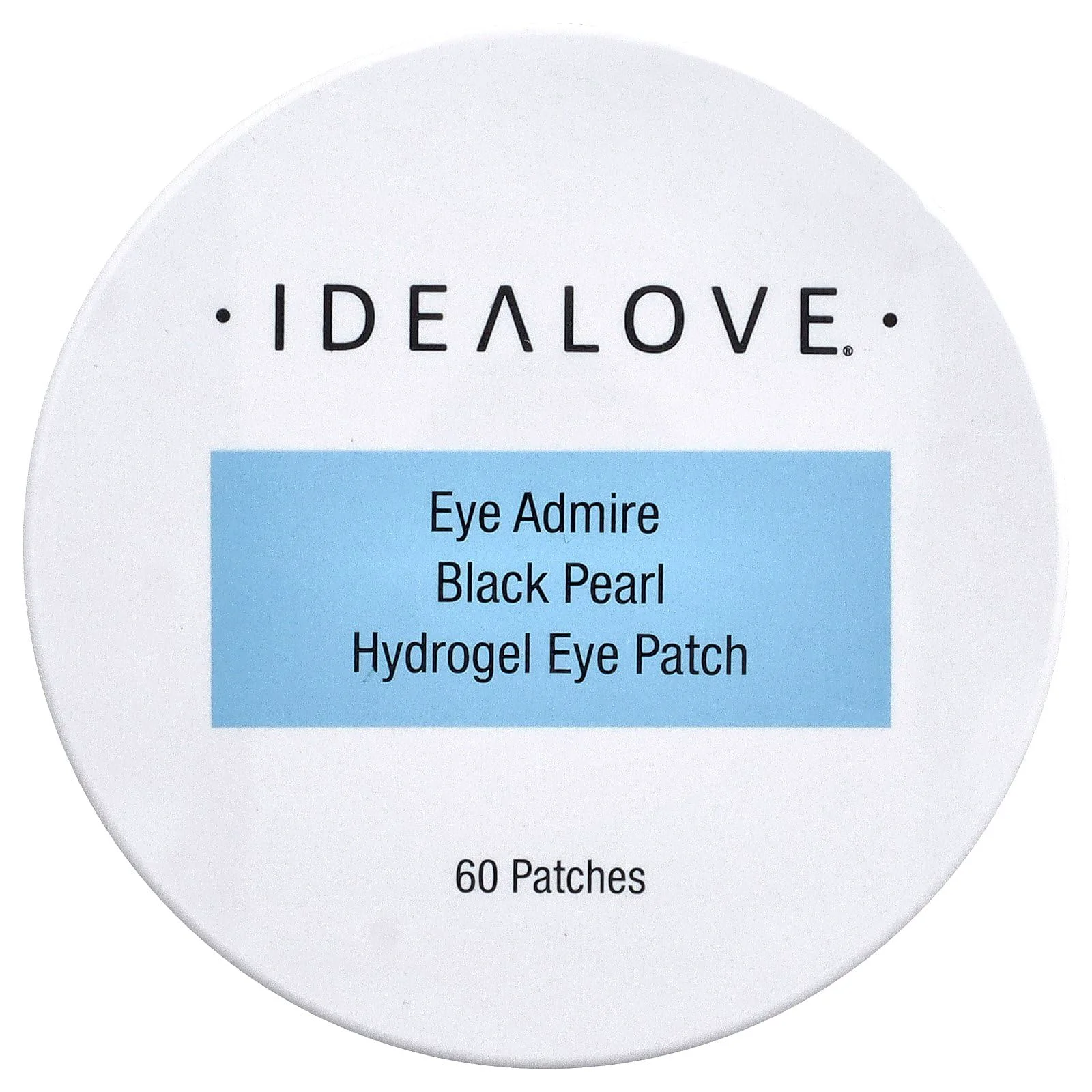 Prestigious Black Pearl Hydrogel Eye Patches by Iove - Anti-Aging Beauty Eye Patches to Help Hydrate Skin - With Pearl Extract Hyaluronic Acid Smooth
