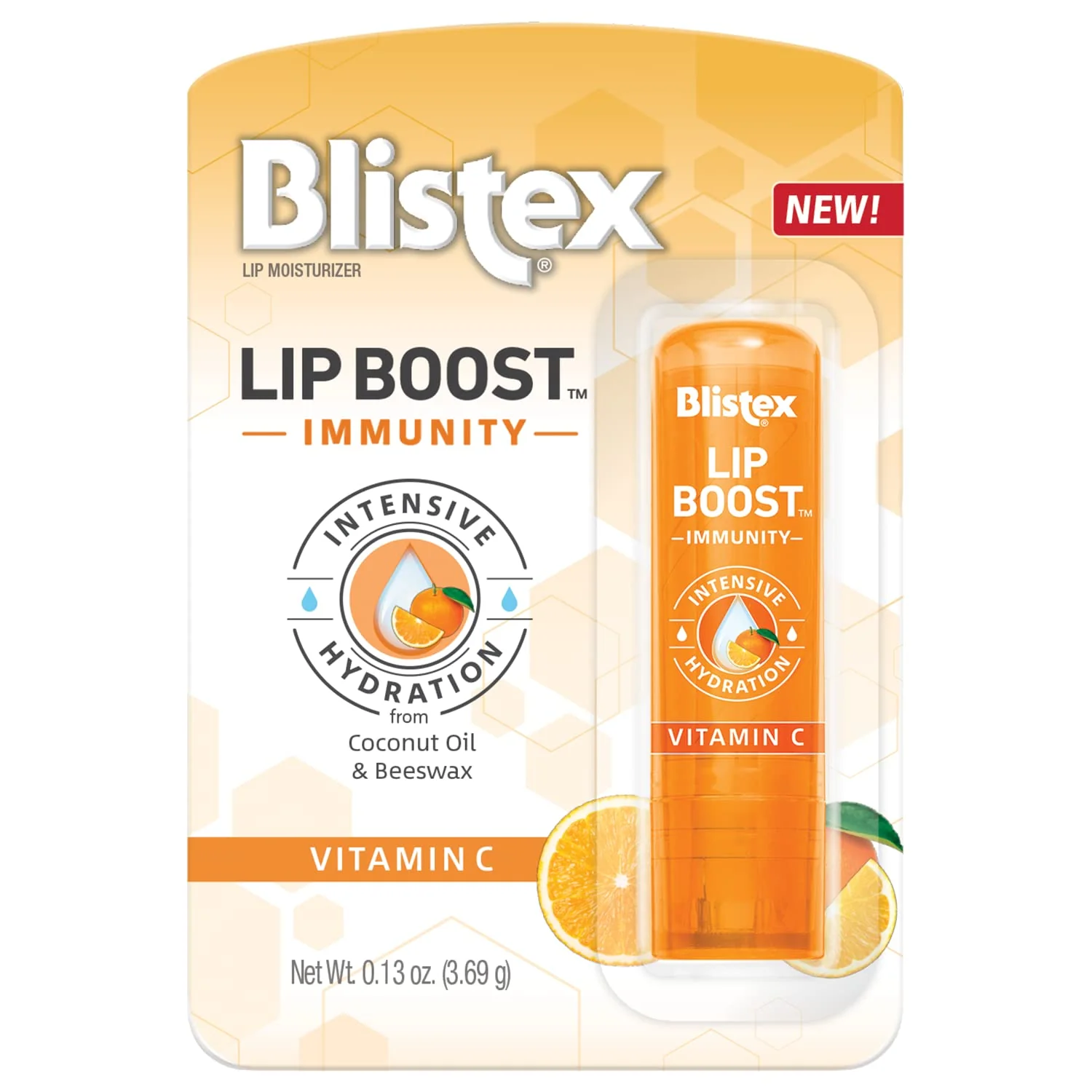 Premium Material Blistex Lip Boost Immunity Intensive Hydration Vitamin C Moisturizer Stylish