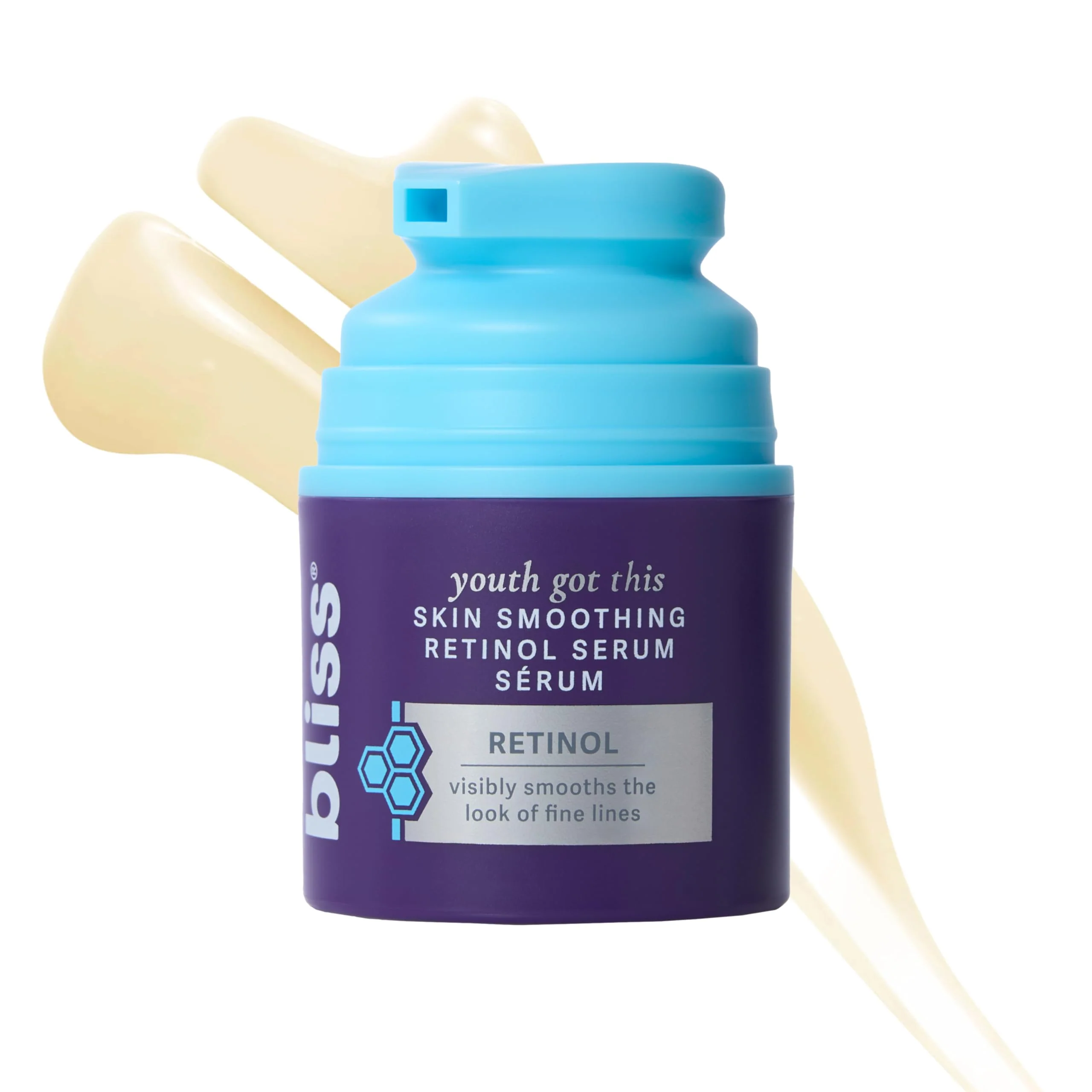 Expertly Made Bliss Retinol Serum Youth Got This Advanced Anti-Aging Formula - Reduces Fine Lines Wrinkles - Dermatologist-Tested - Clinically Proven Results Original Design
