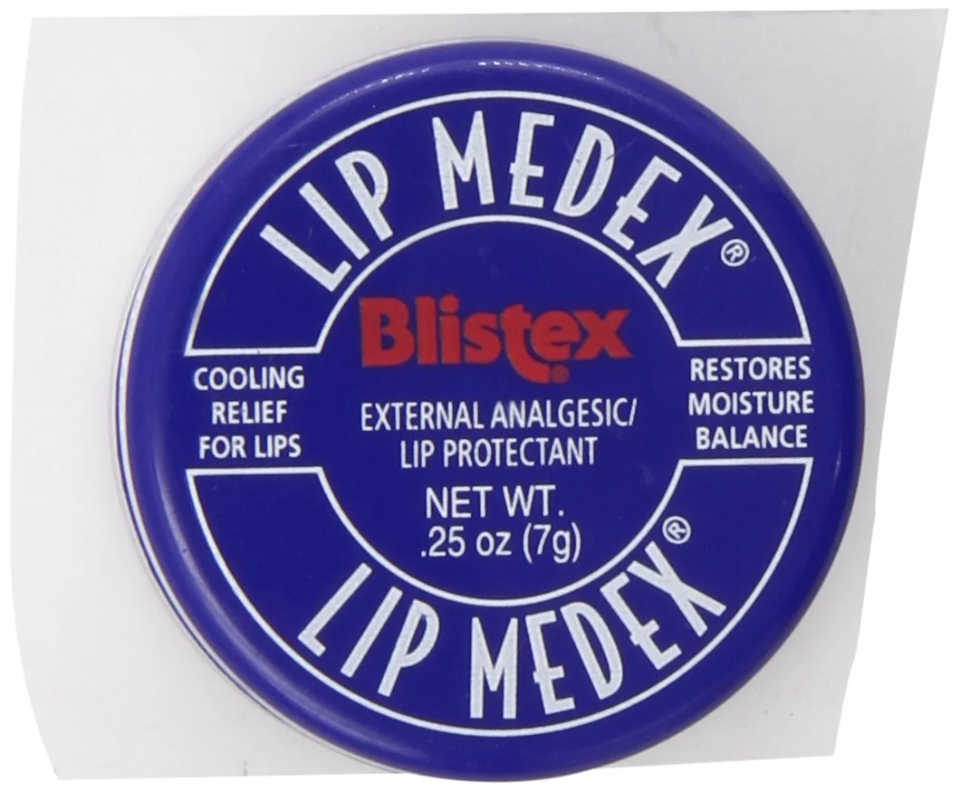 Green Blistex Lip Balm Medex .25oz 7g Durable