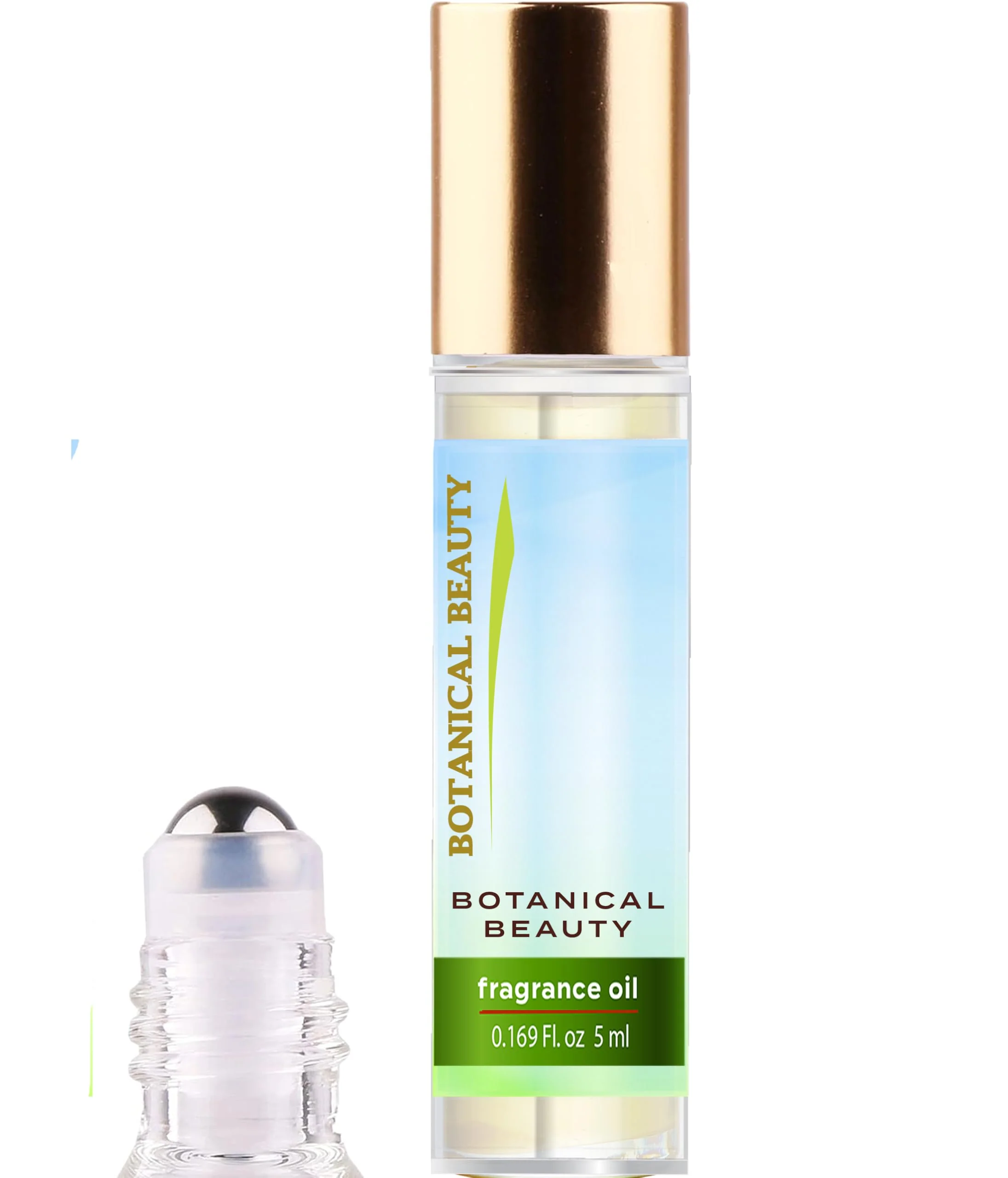 Genuine Botanical Beauty' FRAGRANCE OIL ROLL-ON 0.169 FL OZ 5 ML Rollerball Perfume Alcohol- Long Lasting an exclusive luxury scent with Pink Sugar Trendy