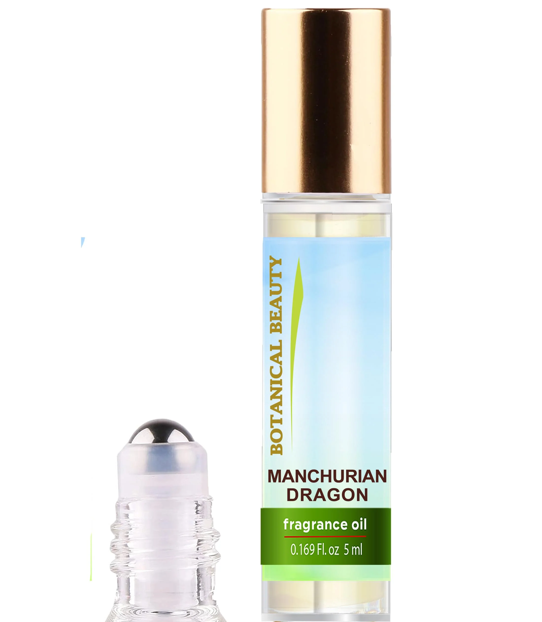 Proven Botanical Beauty MANCHURIAN DRAGON FRAGRANCE OIL ROLL-ON 0.169 FL OZ 5 ML Rollerball Perfume Alcohol- Long Lasting Safe