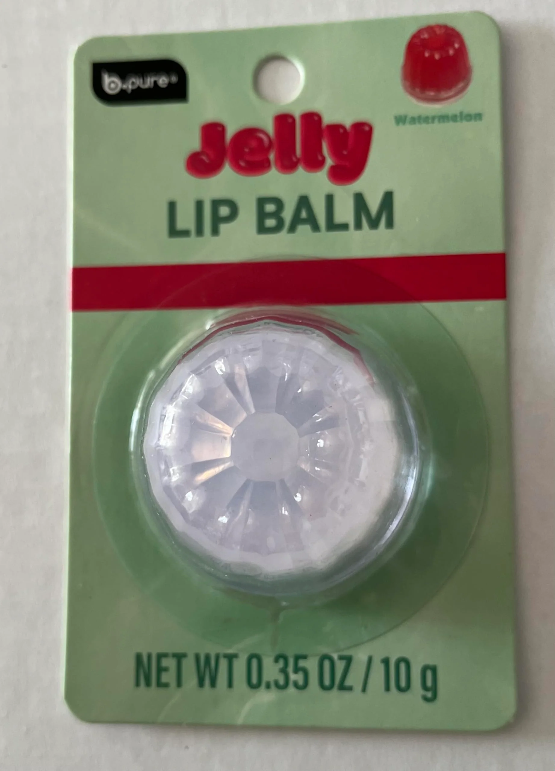 Quality B.pure Jelly Lip Balm Watermelon 0.35 oz Natural