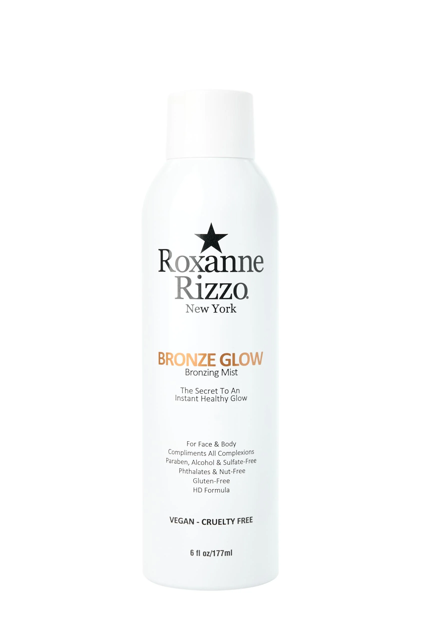 Refined Bronze Glow - Instant bronzer Spray Mist for Face and Body - Hydrating Tanning Mist - Blends into All Skin Tones - Celebrity Favorite Spray - 6 oz Top-Quality