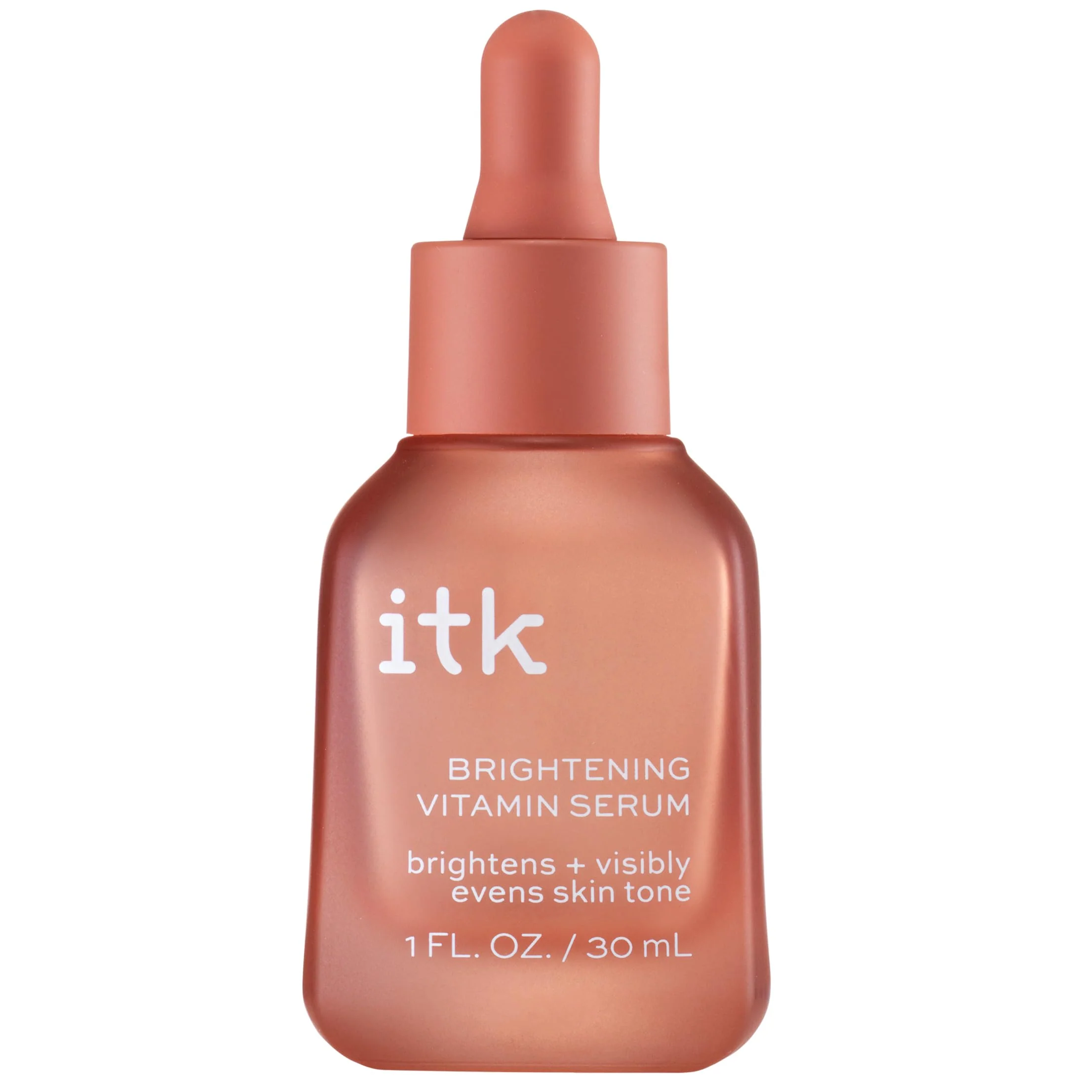 Sustainable Brightening Vitamin Serum by ITK for Women - 1 oz Serum Safe