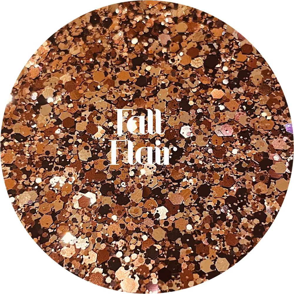 Classic Brown Polyester Glitter Craft Glitter Glitter for Arts Crafts Tumblers Cosmetics Nails Epoxy Resin Art Slime DIY Body Glitter 1 Professional